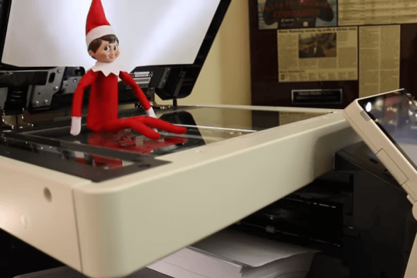 Caught on Camera: Our Elf is Off the Shelf YouTube Video