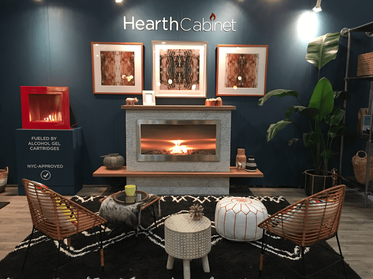 Ventless Fireplace by HearthCabinet