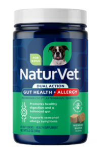 NaturVet Gut Health Allergy Supplement